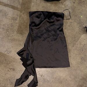Mini black dress